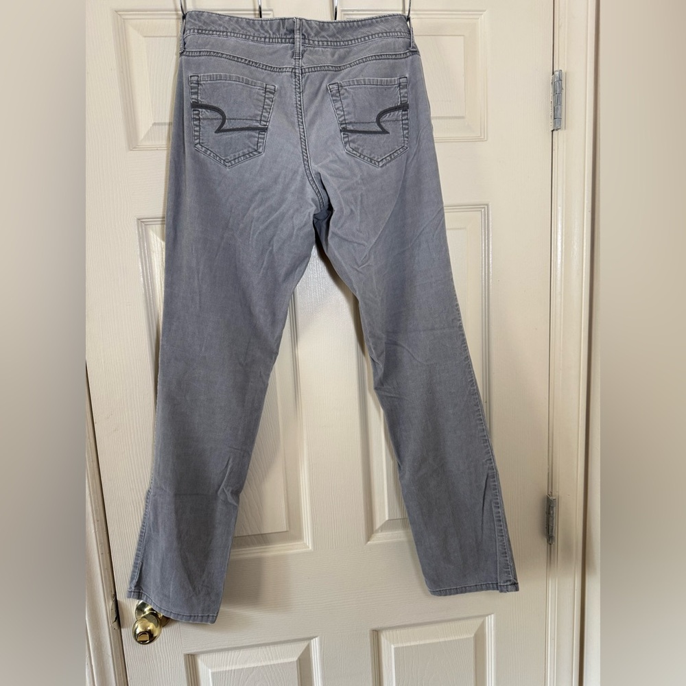 Gray Corduroy Jeans